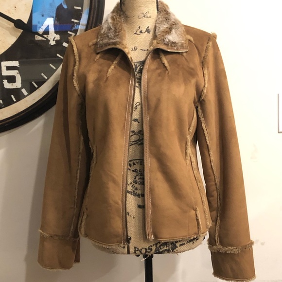 Big Chill Other - EUC Big Girl BIG CHILL Faux Suede and Fur Jackets